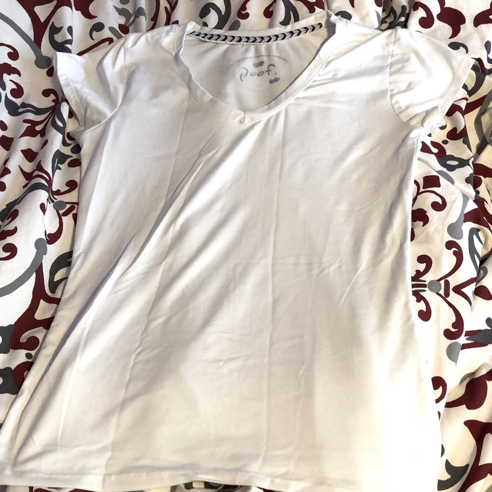 White Poof T-shirt